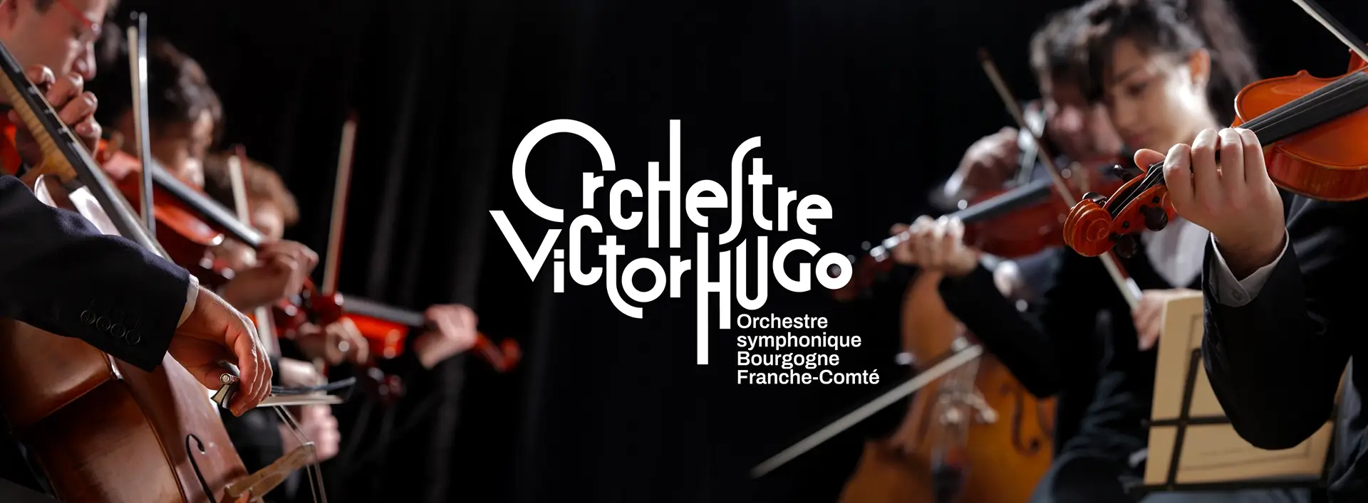 Nouvelle identité pour l'orchestre Victor Hugo Franche-Comté