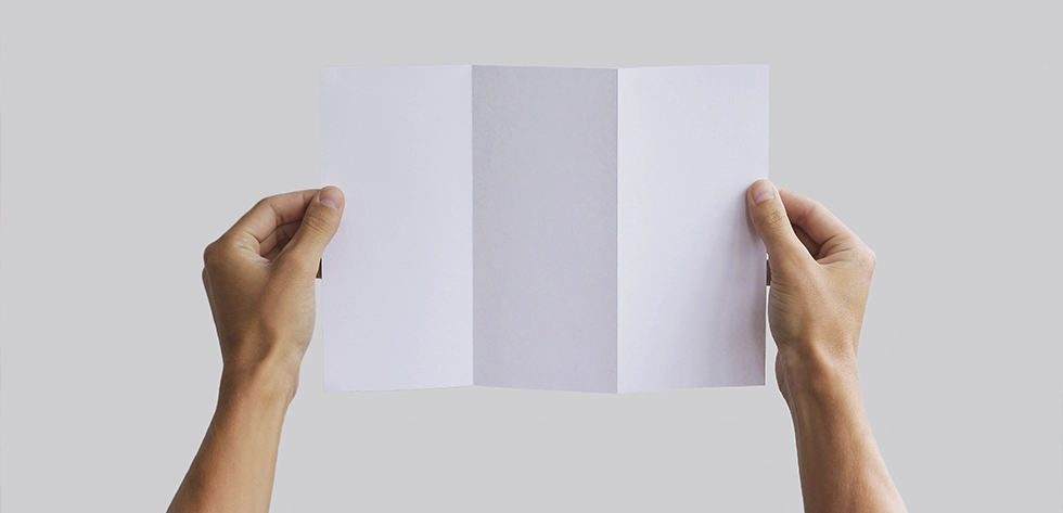 Présentation feuille de papier