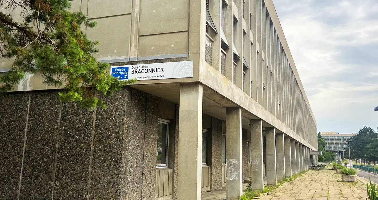 Signalétique des infrastructures du campus de l'UCBL Lyon 1