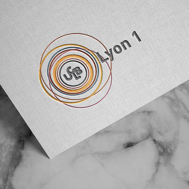 Gaufrage du logo UCBL