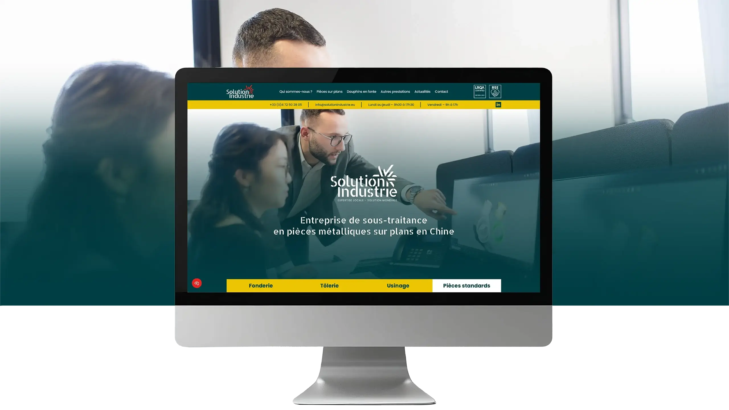 Nouveau site web Solution Industrie