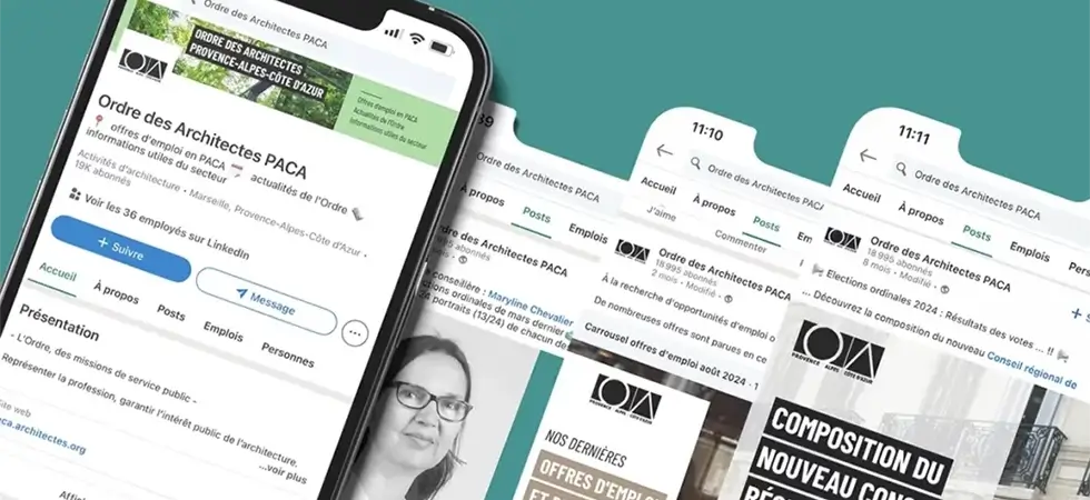 Page Social media