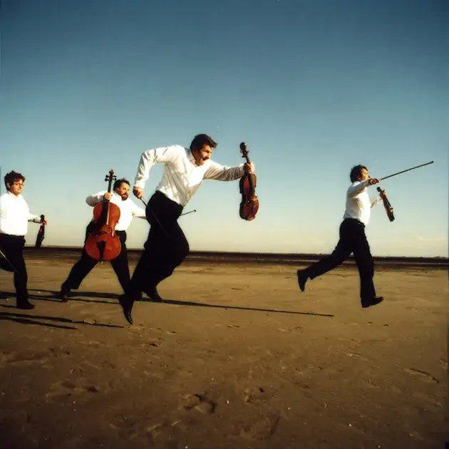 Photo du Quatuor Debussy édition 2009 - plage