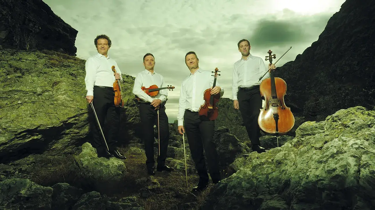 Photo du Quatuor Debussy édition 2016 - à travers les rochers