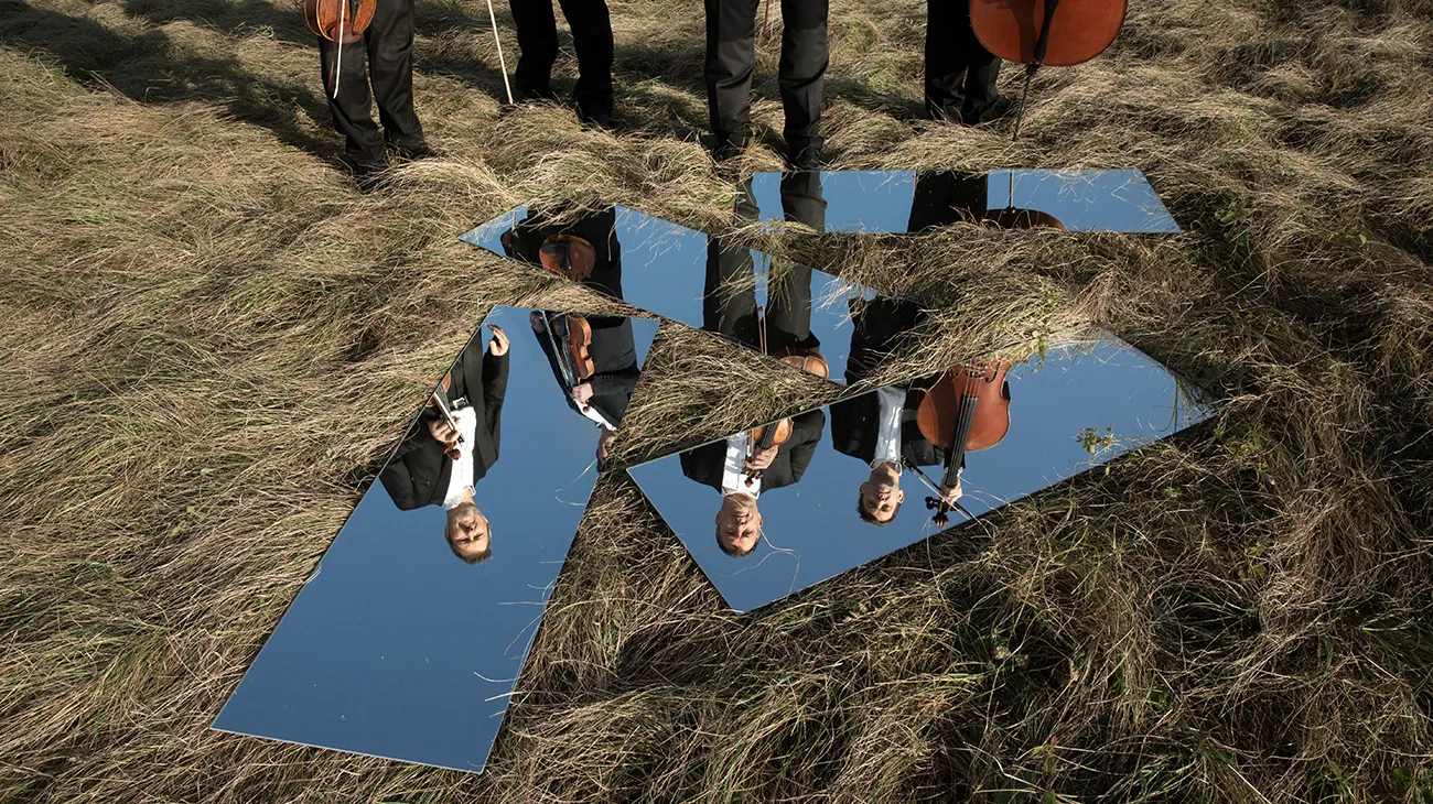Photo du Quatuor Debussy édition 2022 - Miroirs dans la prairie