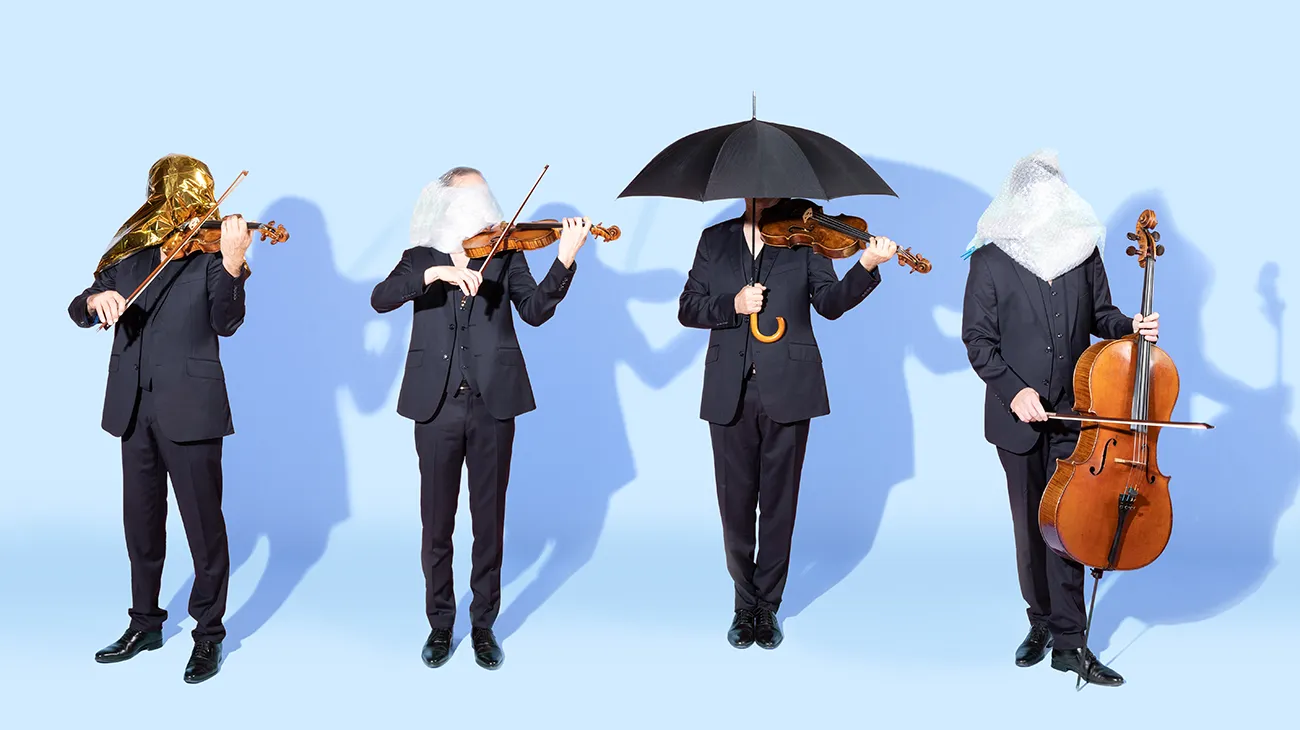 Photo du Quatuor Debussy édition 2021 - Tableau bleu