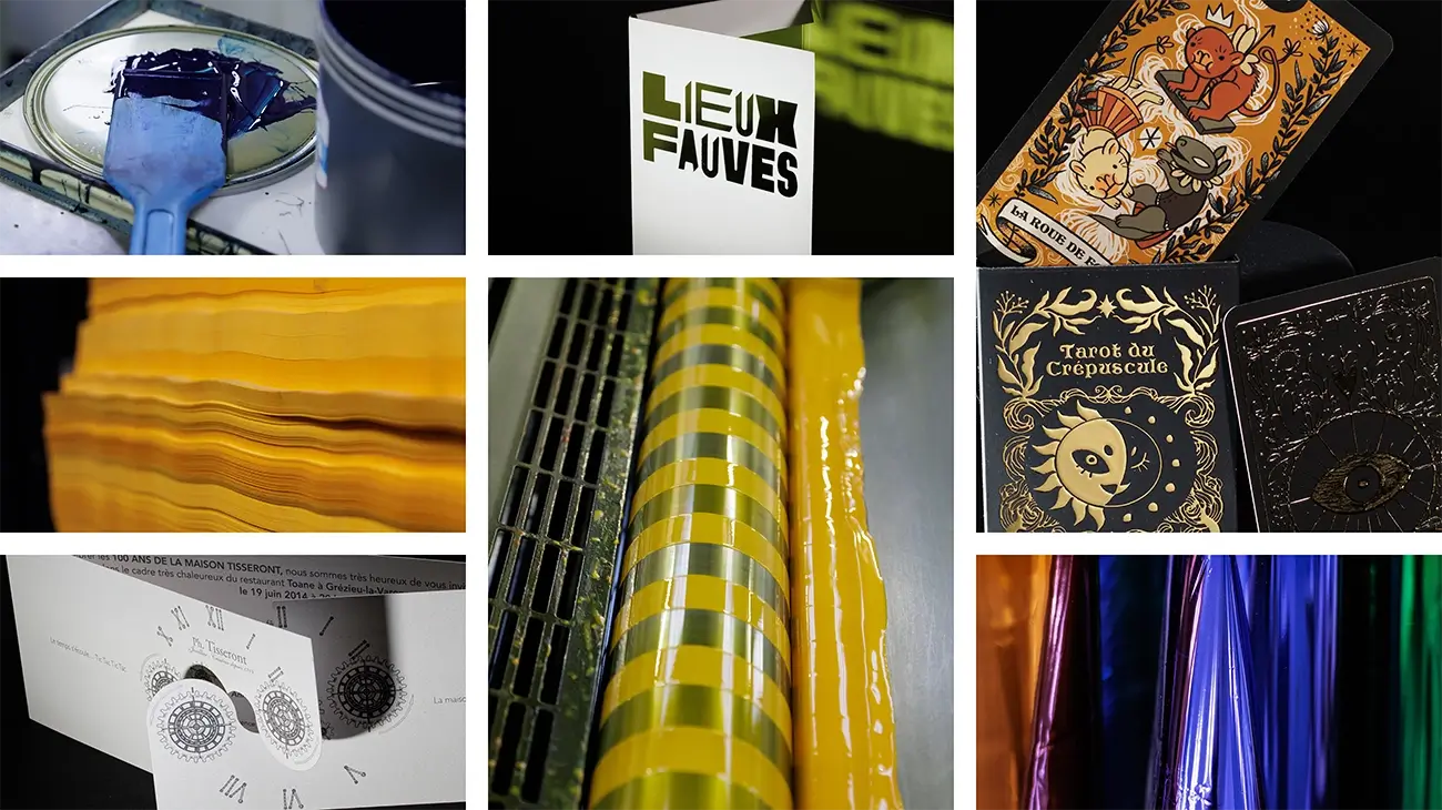 Visuels produits de l'imprimerie