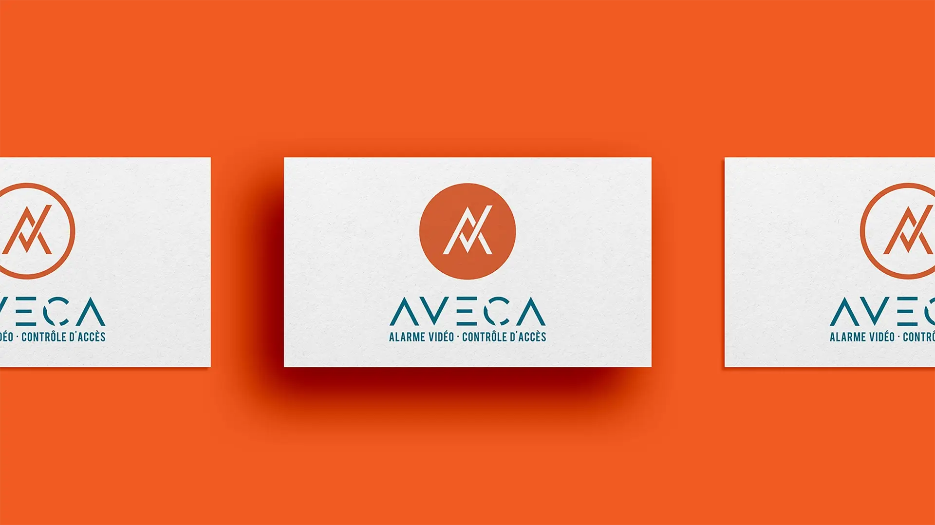 Versions du logo d'AVeca